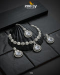 Zirconic Starburst Necklace - House Of Hania