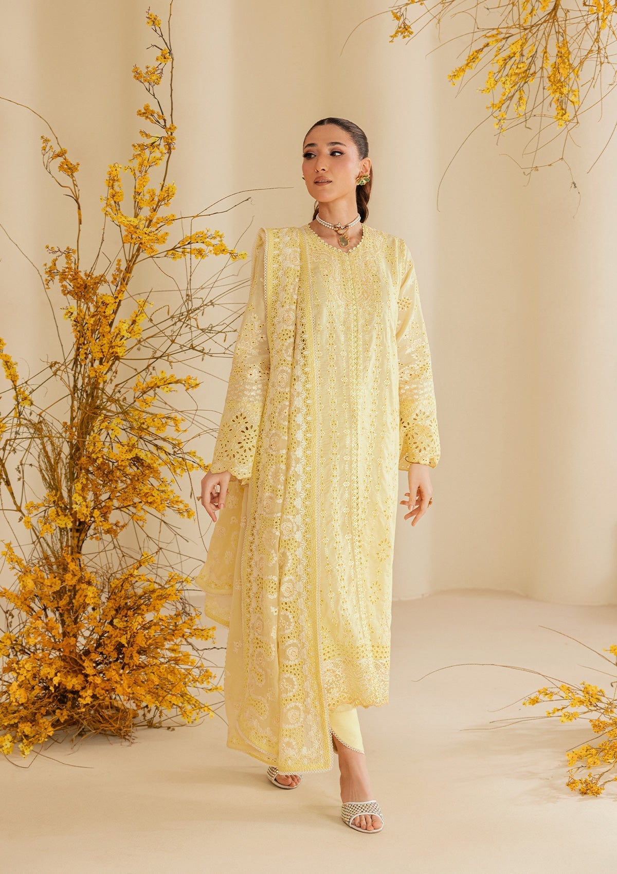 Aik Atelier | Lawn 26 Vol 2 | Look B2604A - 4