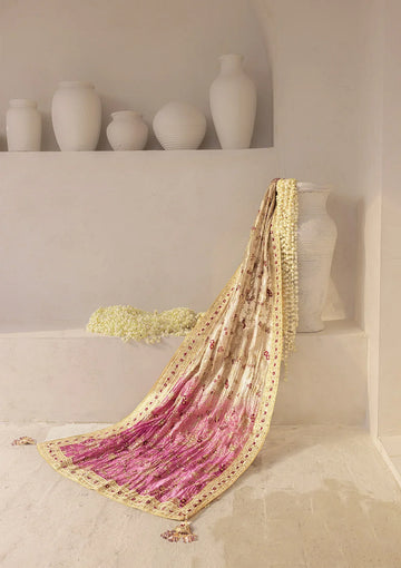 Aik Atelier | WEDDING FESTIVE ’25 VOL. 2 | LIGHT GOLD TISSUE SHAWL