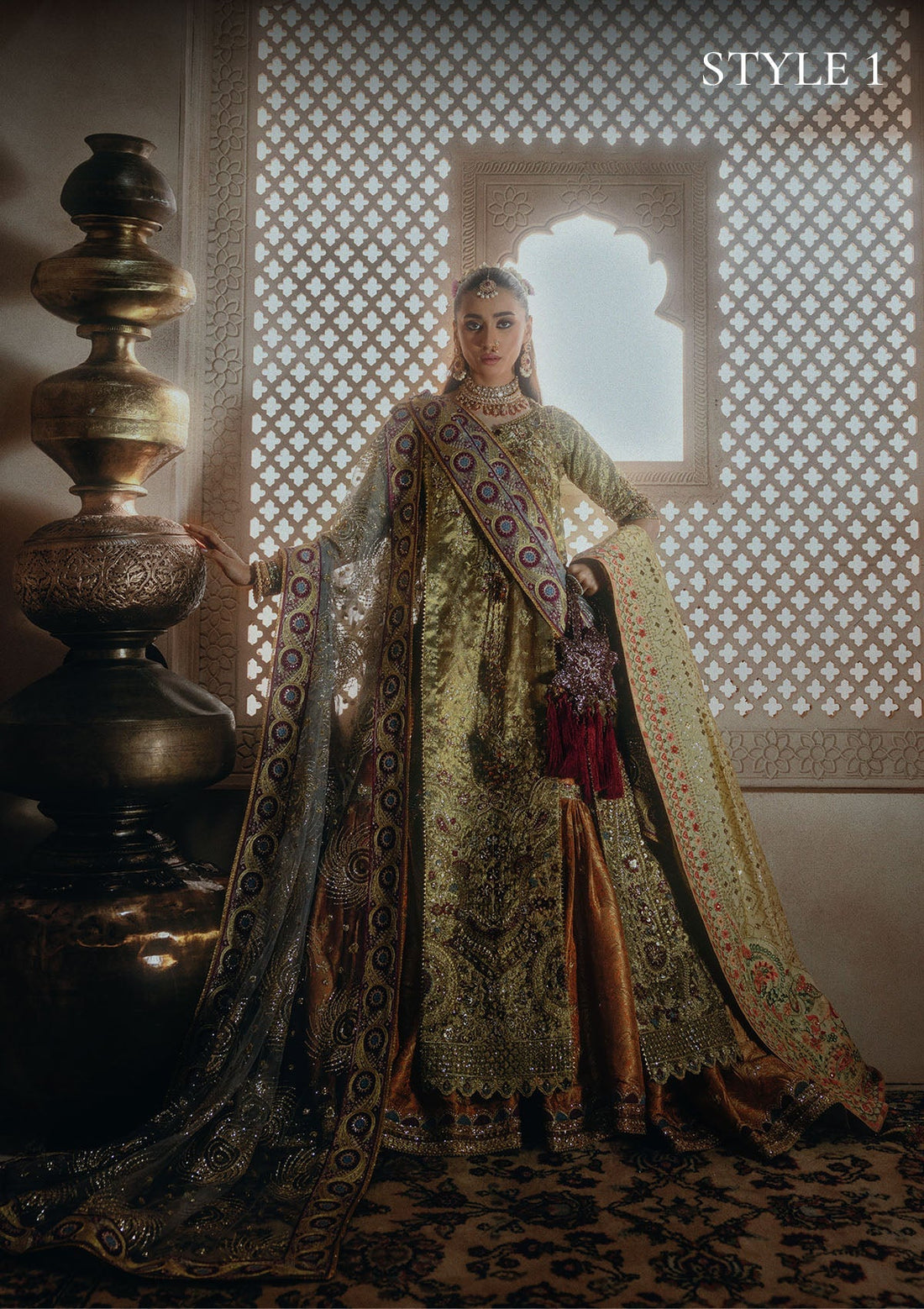 Aik Atelier | Aik Shaam 26 Vol 2 | Look B2601 - 1
