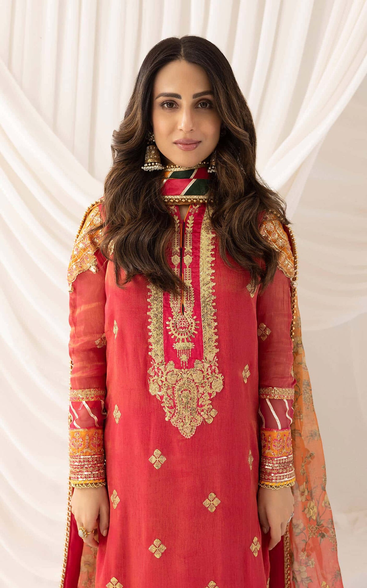 Asifa and Nabeel | Barasti Festive 23 | Sunehri (ANB-04) - House Of Anaya