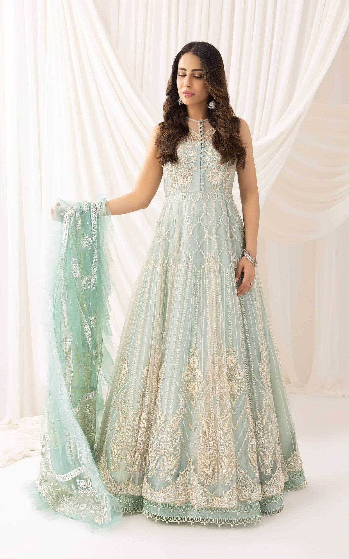 Asifa and Nabeel | Barasti Festive 23 | Chandni (ANB-05) - House Of Anaya