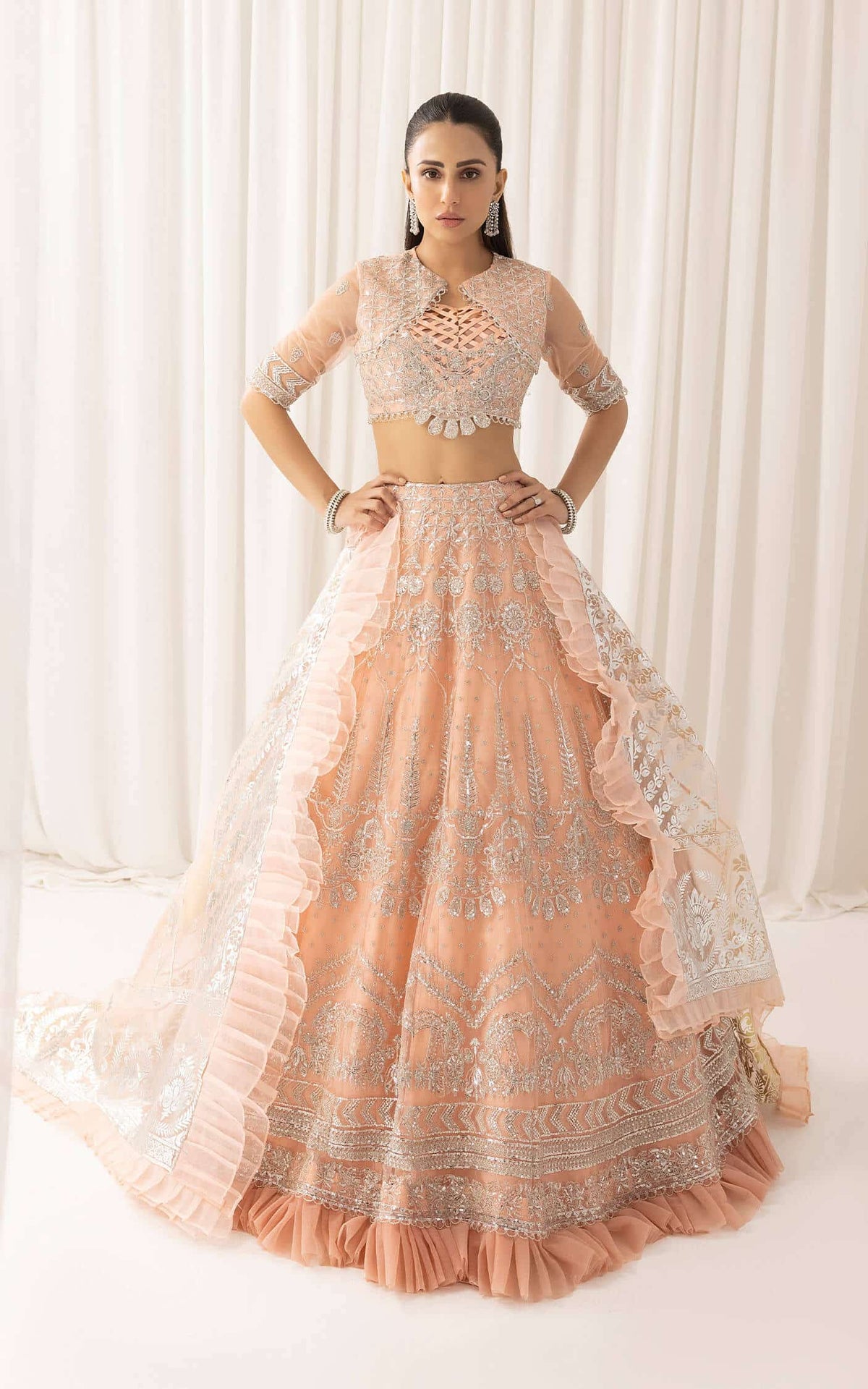 Asifa and Nabeel | Barasti Festive 23 | Shahnai (ANB-06) - House Of Anaya
