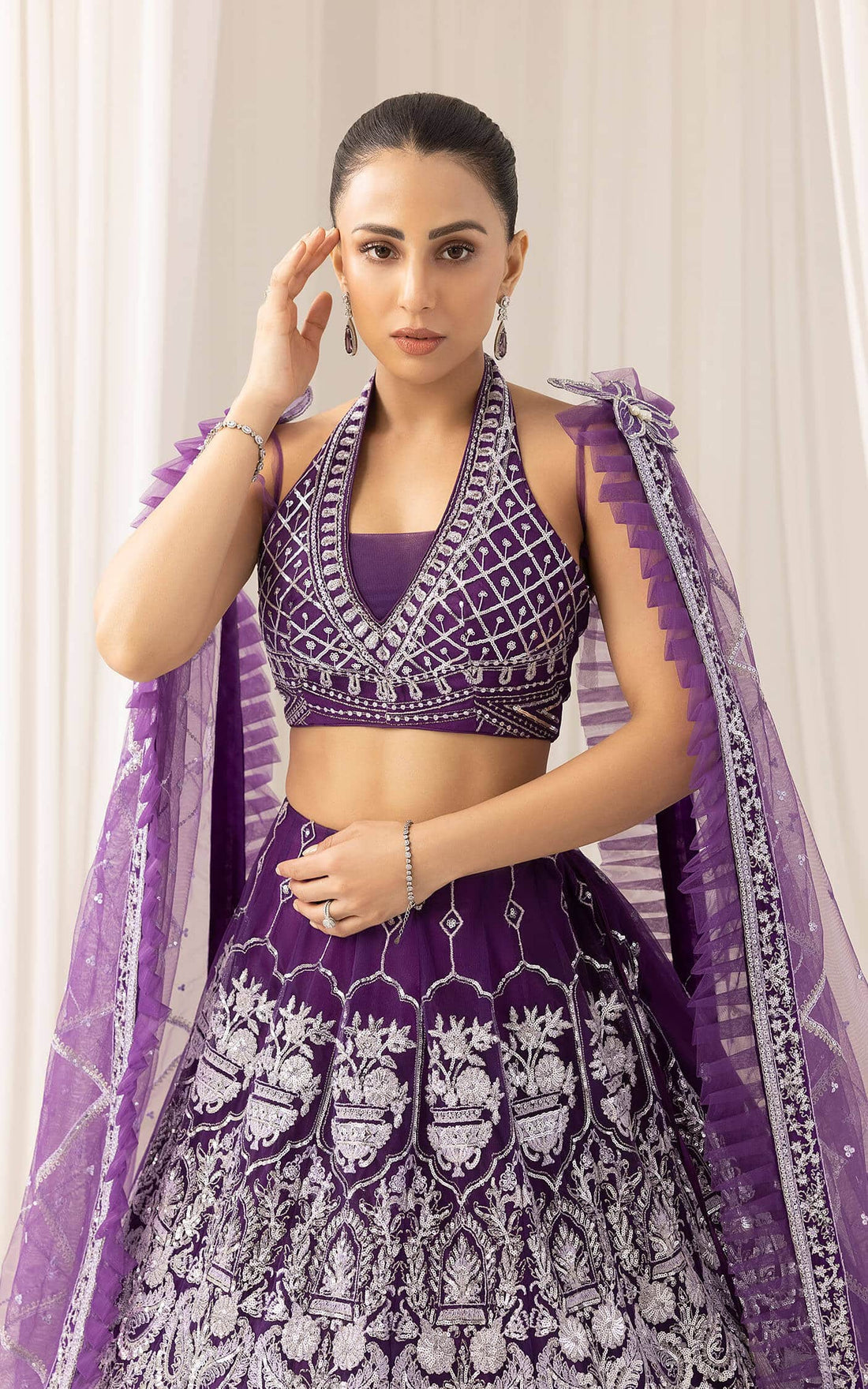Asifa and Nabeel | Barasti Festive 23 | Bandhani (ANB-07) - House Of Anaya