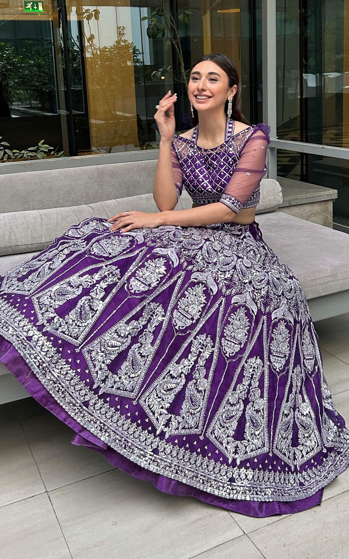 Asifa and Nabeel | Barasti Festive 23 | Bandhani (ANB-07) - House Of Anaya