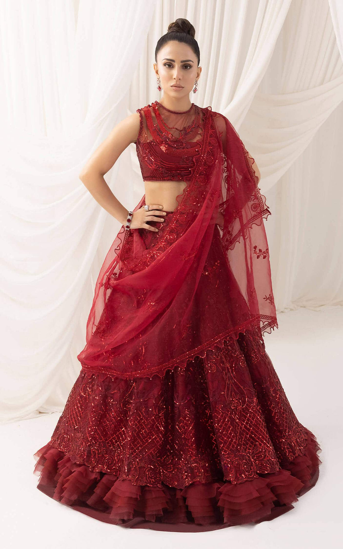 Asifa and Nabeel | Barasti Festive 23 | Mastani (ANB-10) - House Of Anaya