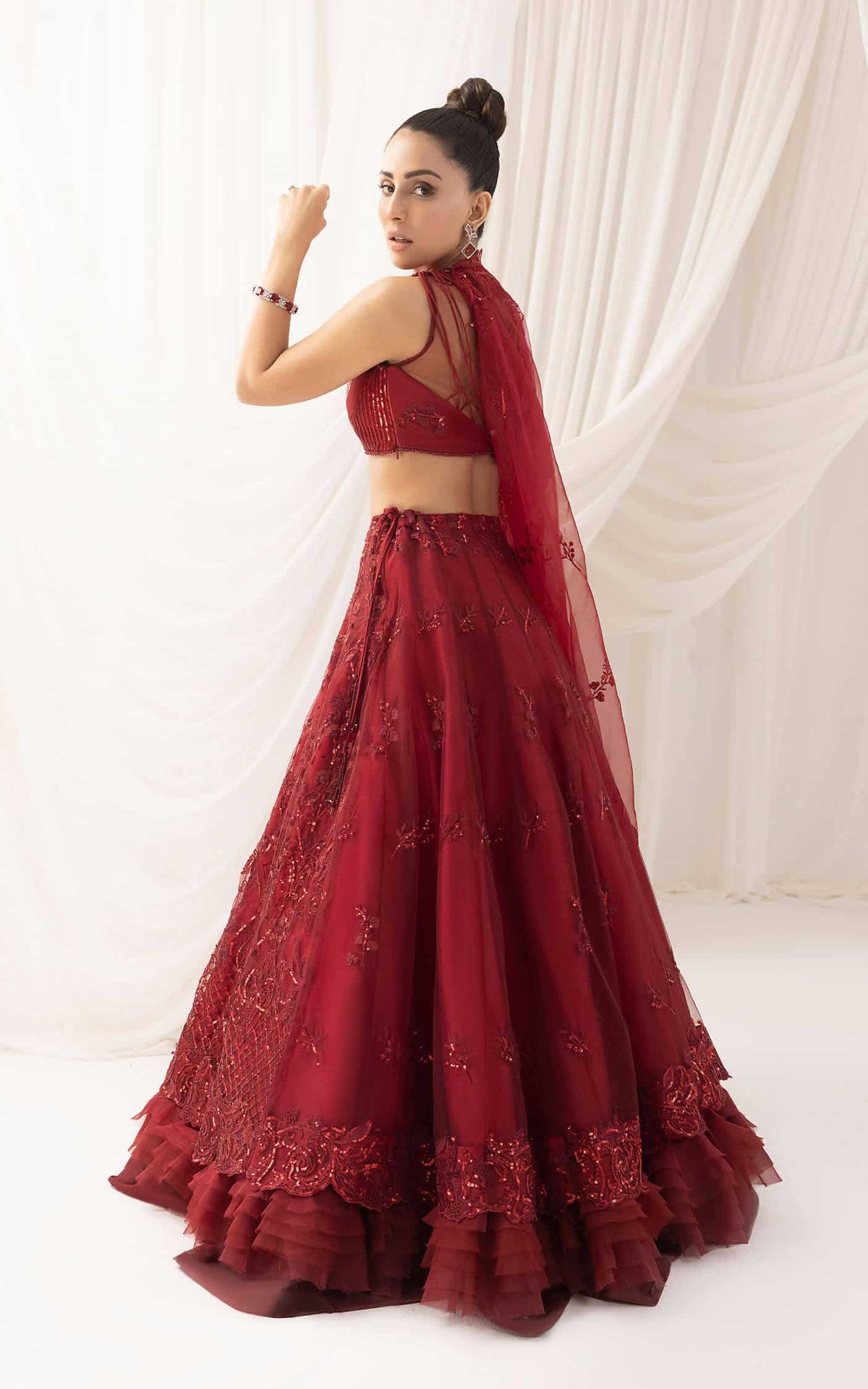 Asifa and Nabeel | Barasti Festive 23 | Mastani (ANB-10) - House Of Anaya