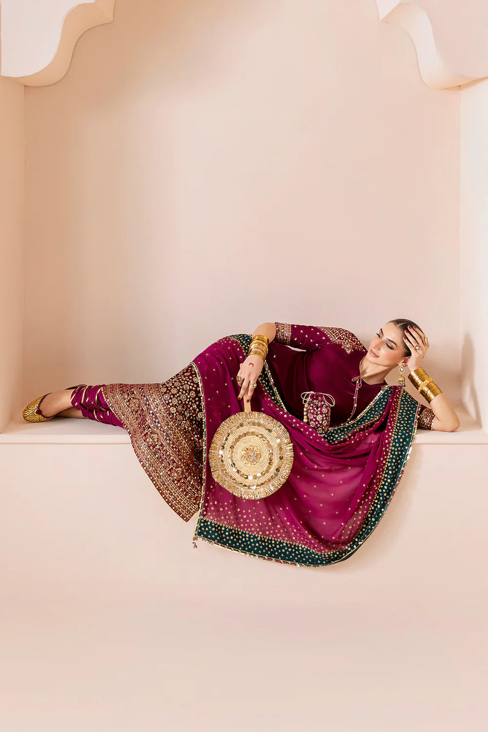 jazmin | Chandani Velvet Formals '25 | Embroidered Velvet Formal CVF D-02 - House Of Hania