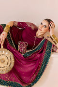 jazmin | Chandani Velvet Formals '25 | Embroidered Velvet Formal CVF D-02 - House Of Hania