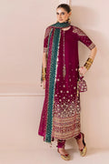 jazmin | Chandani Velvet Formals '25 | Embroidered Velvet Formal CVF D-02 - House Of Hania
