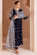 jazmin | Chandani Velvet Formals '25 | Embroidered Velvet Formal CVF D-03 - House Of Hania