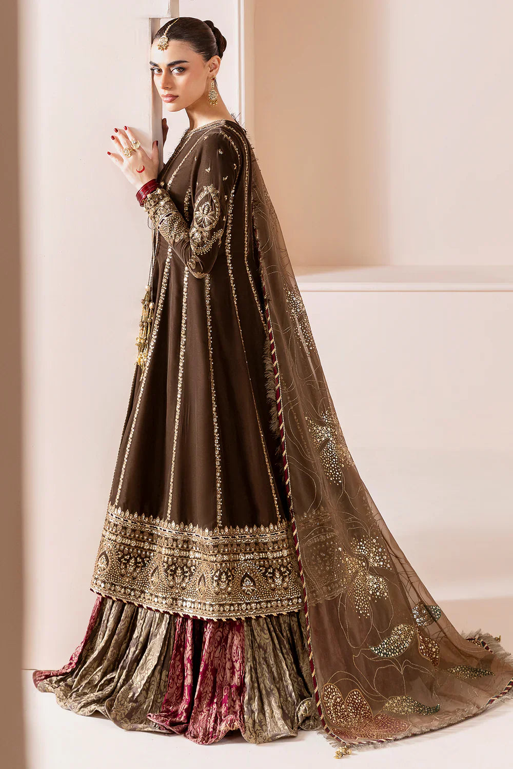 jazmin | Chandani Velvet Formals '25 | Embroidered Velvet Formal CVF D-04 - House Of Hania