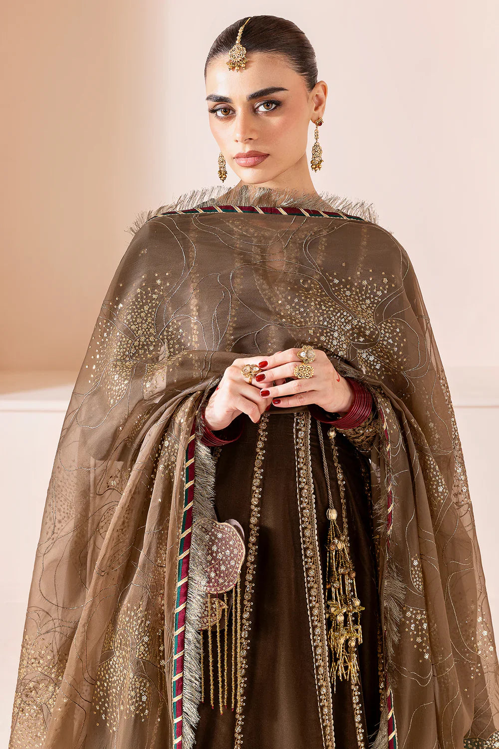 jazmin | Chandani Velvet Formals '25 | Embroidered Velvet Formal CVF D-04 - House Of Hania