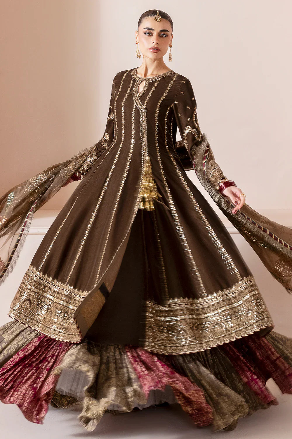 jazmin | Chandani Velvet Formals '25 | Embroidered Velvet Formal CVF D-04 - House Of Hania