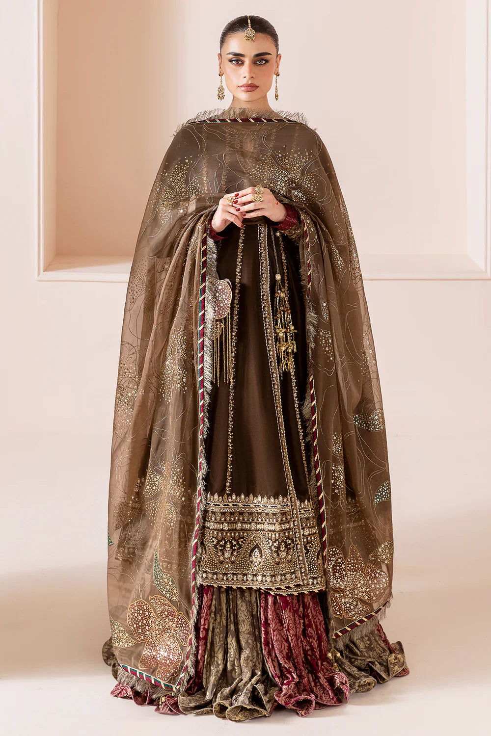 jazmin | Chandani Velvet Formals '25 | Embroidered Velvet Formal CVF D-04 - House Of Hania
