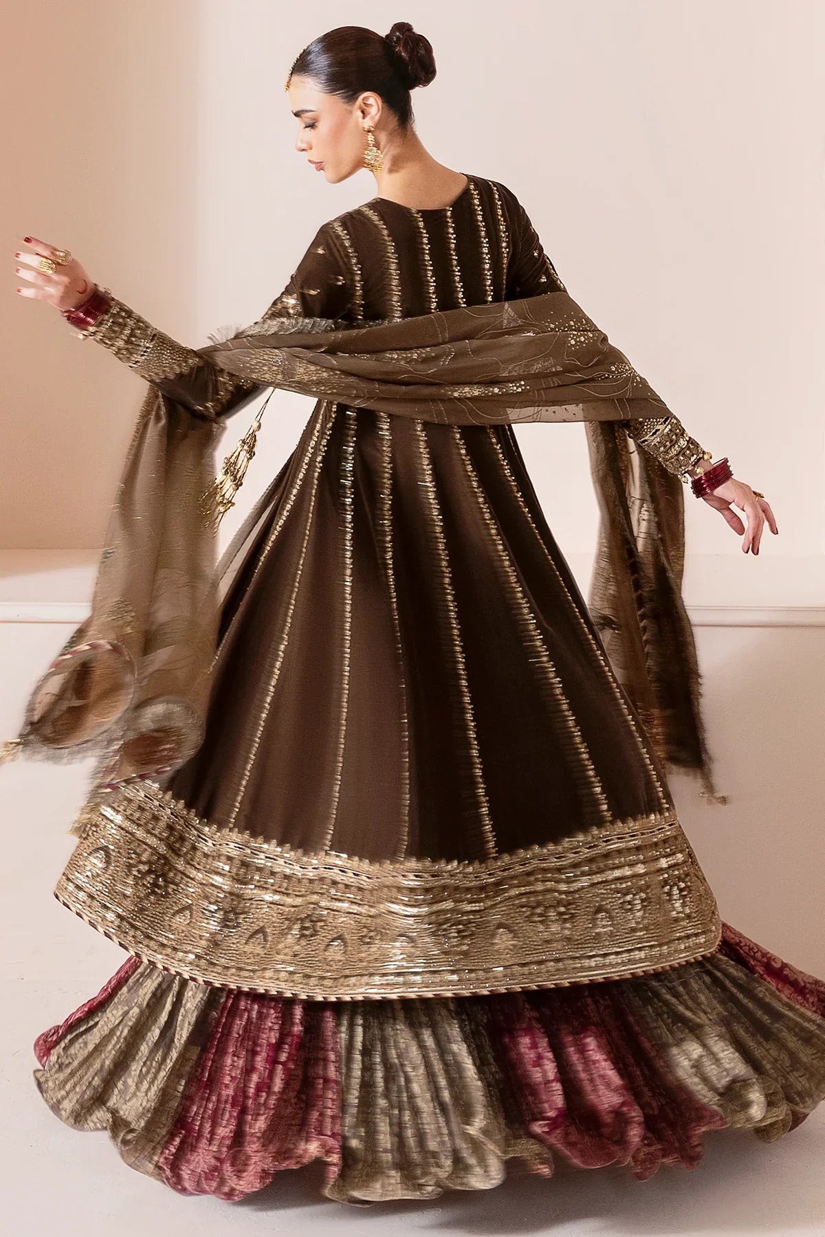 jazmin | Chandani Velvet Formals '25 | Embroidered Velvet Formal CVF D-04 - House Of Hania