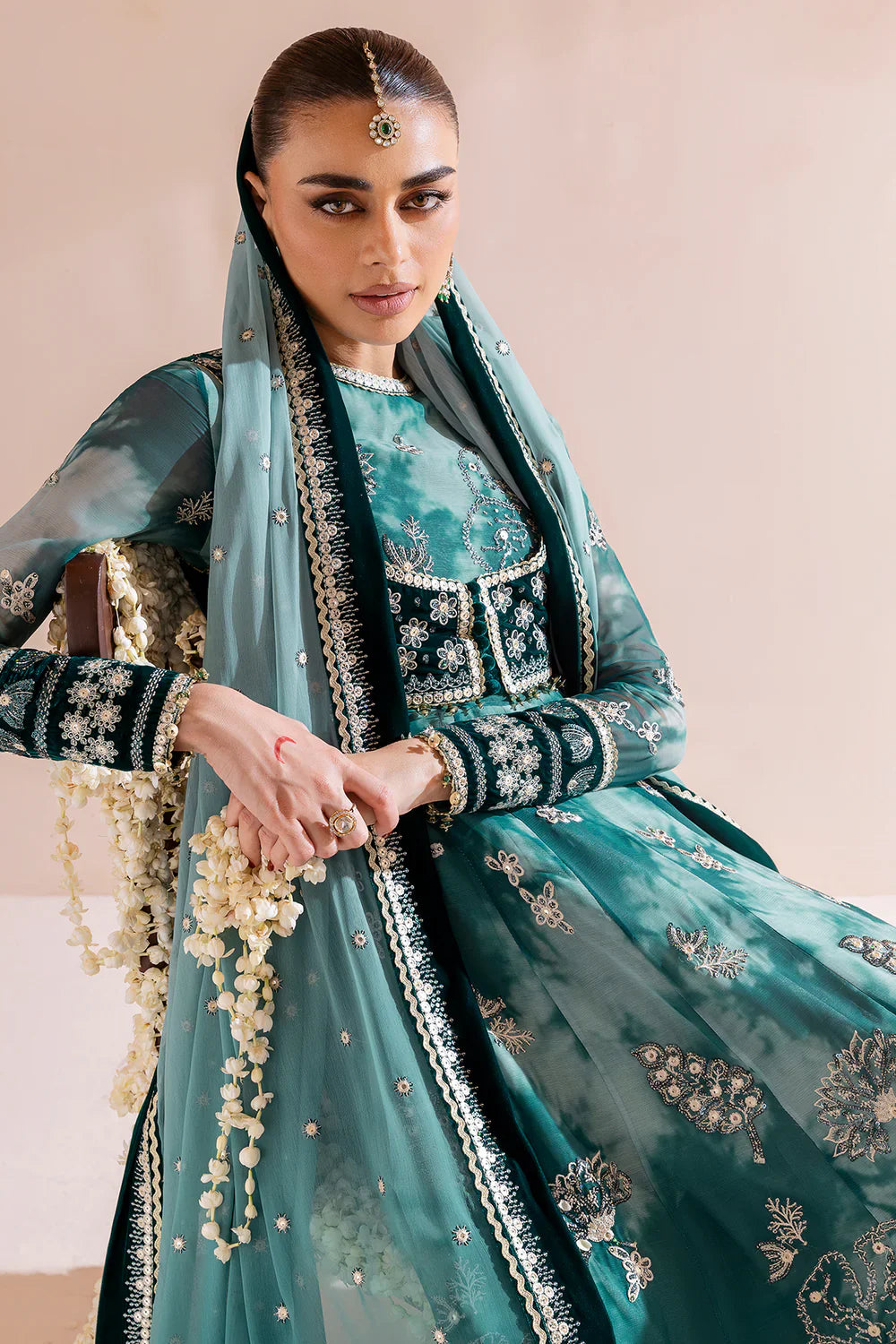 jazmin | Chandani Velvet Formals '25 | Embroidered Velvet Formal CVF D-06 - House Of Hania