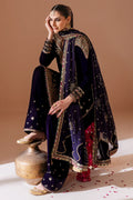 jazmin | Chandani Velvet Formals '25 | Embroidered Velvet Formal CVF D-08 - House Of Hania