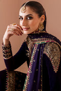 jazmin | Chandani Velvet Formals '25 | Embroidered Velvet Formal CVF D-08 - House Of Hania