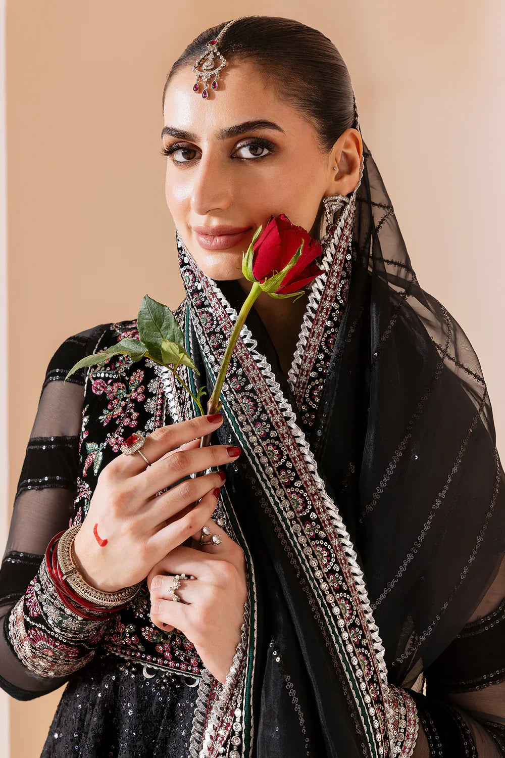 jazmin | Chandani Velvet Formals '25 | Embroidered Velvet Formal CVF D-10 - House Of Hania