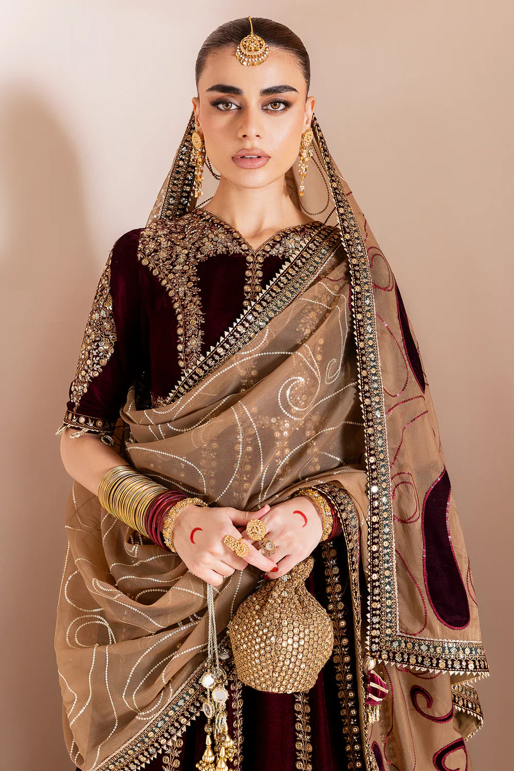 jazmin | Chandani Velvet Formals '25 |Embroidered Velvet Formal CVF D-12 - House Of Hania