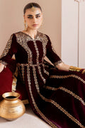 jazmin | Chandani Velvet Formals '25 |Embroidered Velvet Formal CVF D-12 - House Of Hania