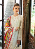 kanwal Malik | Mayal Luxury Lawn | Cerise - House Of Hania