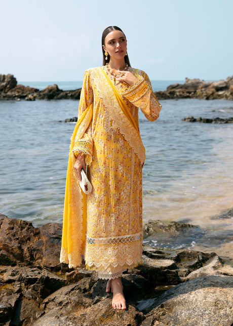 kanwal Malik | Mayal Luxury Lawn | Elara - House Of Hania