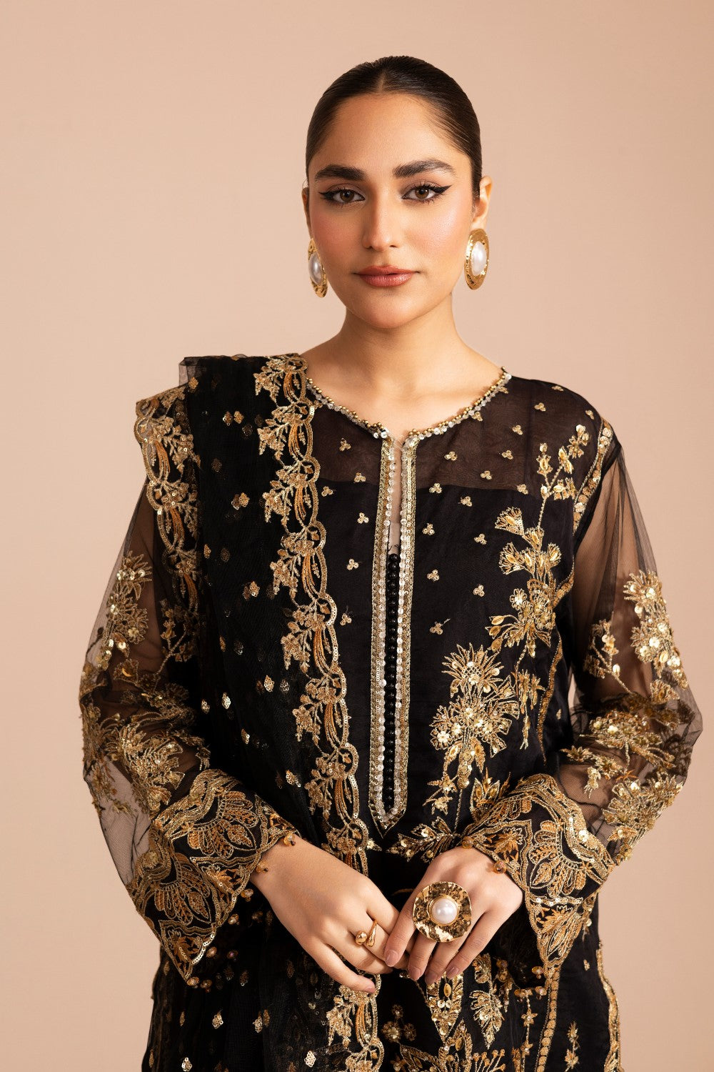 Maryum N Maria | Zircon Formals | LALEH - MS40080 - House Of Hania