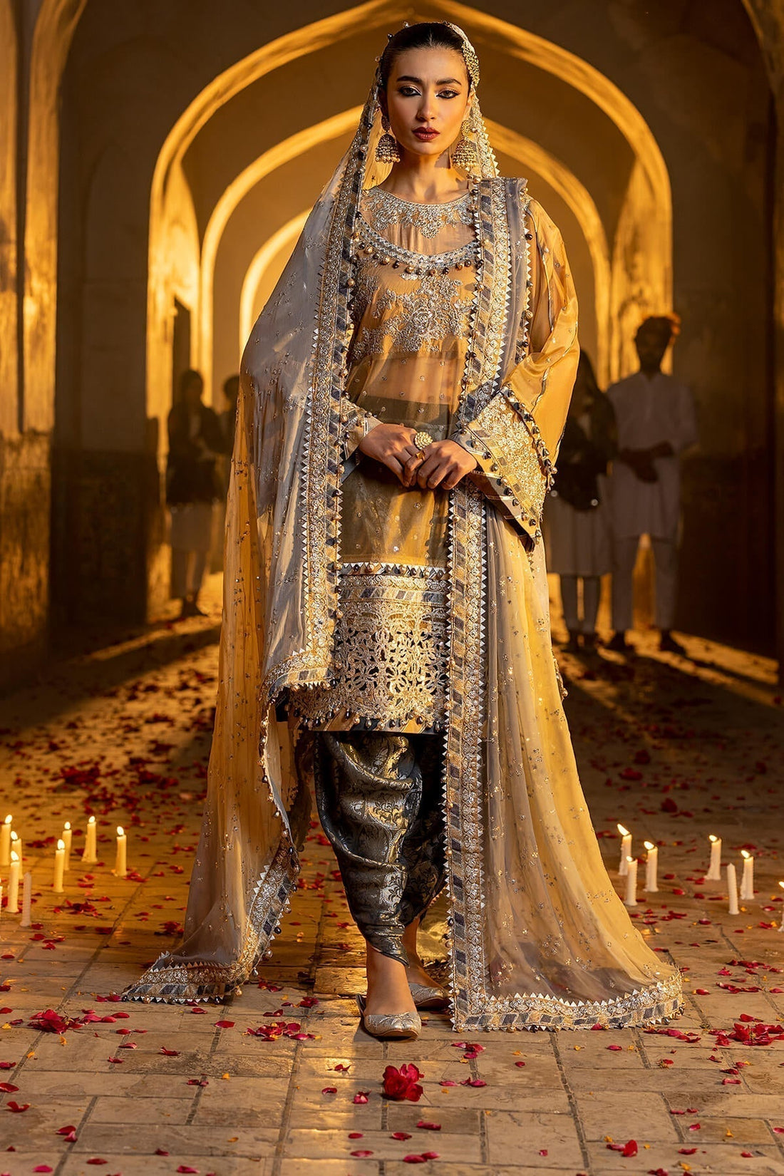 Raeesa Premium | Saf e Awwal Wedding Formals | D-8 - House Of Anaya