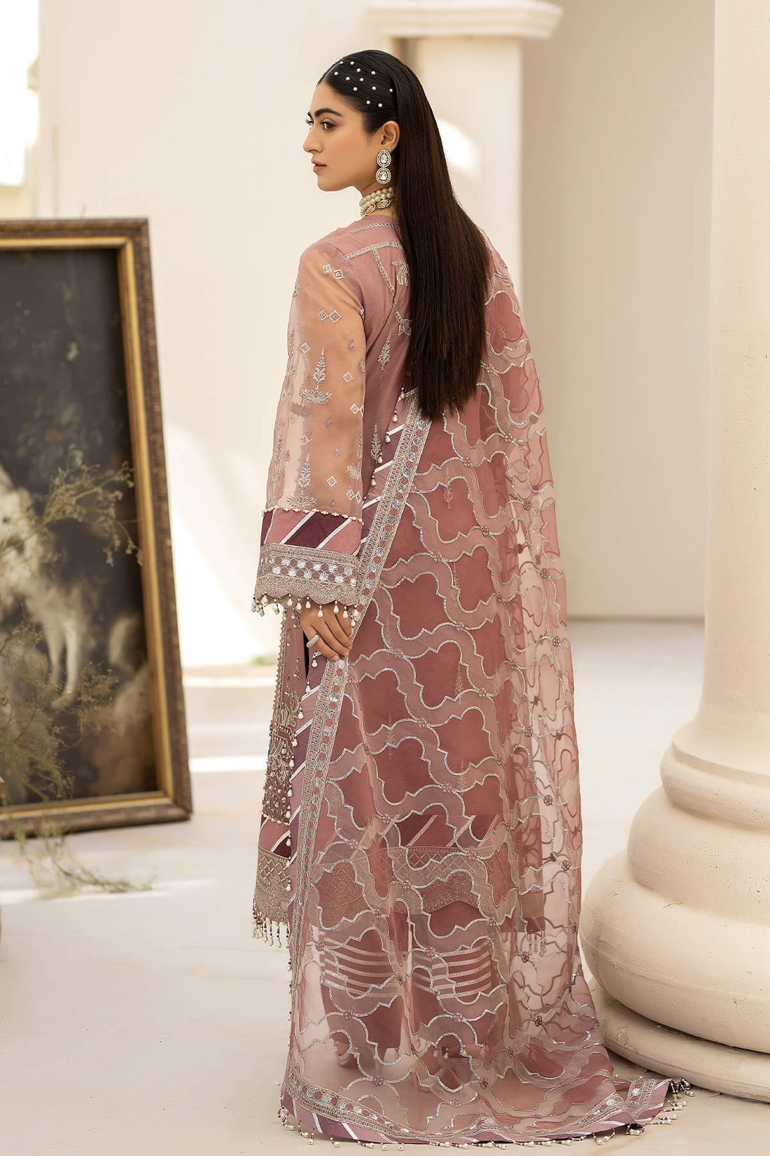 Raeesa Premium | Dehleez Formals | DL-1012 Persian Jewel - House Of Anaya