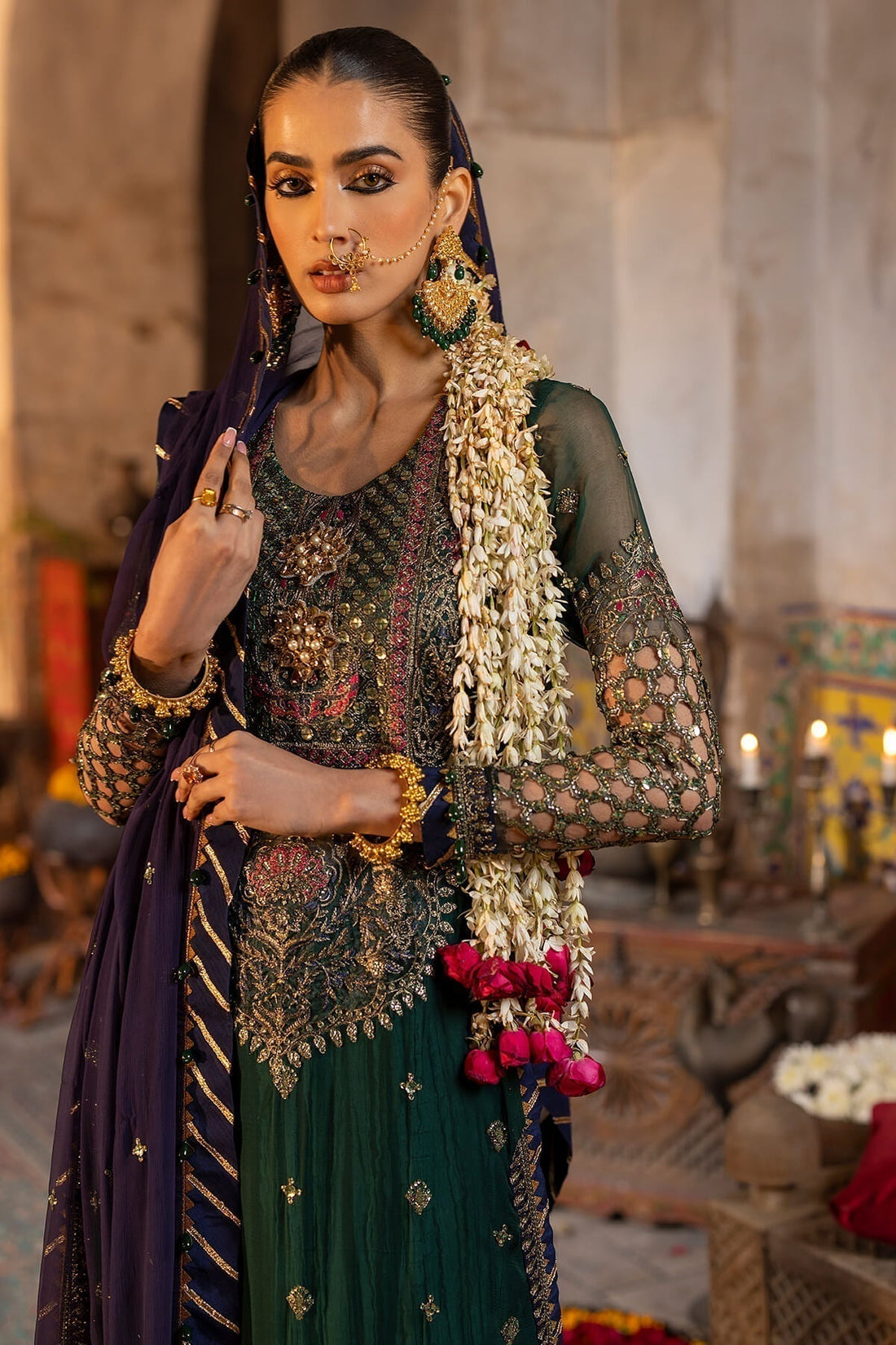 Raeesa Premium | Saf e Awwal Wedding Formals | D-5 - House Of Anaya